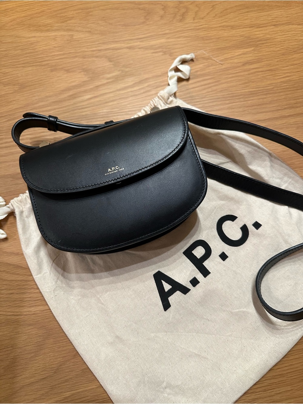 A.P.C. Geneve Mini Crossbody Bag